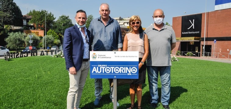 Il nuovo biglietto da visita 'verde' della Città di Castellanza è firmato da Autotorino
