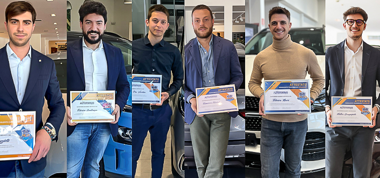 Autotorino Academy certifica nuovi Specialist e nuovi Executive nel suo percorso di formazione continua