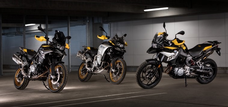 Le nuove BMW F 750 GS, BMW F 850 GS e BMW F 850 GS Adventure e la 40 Years GS Edition