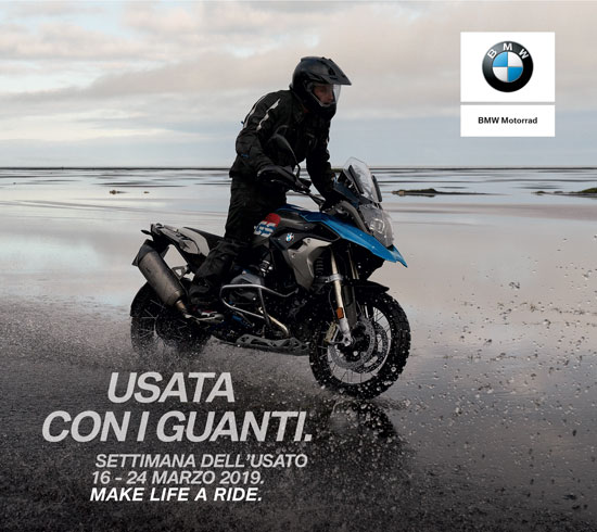 Moto usate BMW Motorrad e di tutte le marche: un'intera settimana di vantaggi da Autotorino.