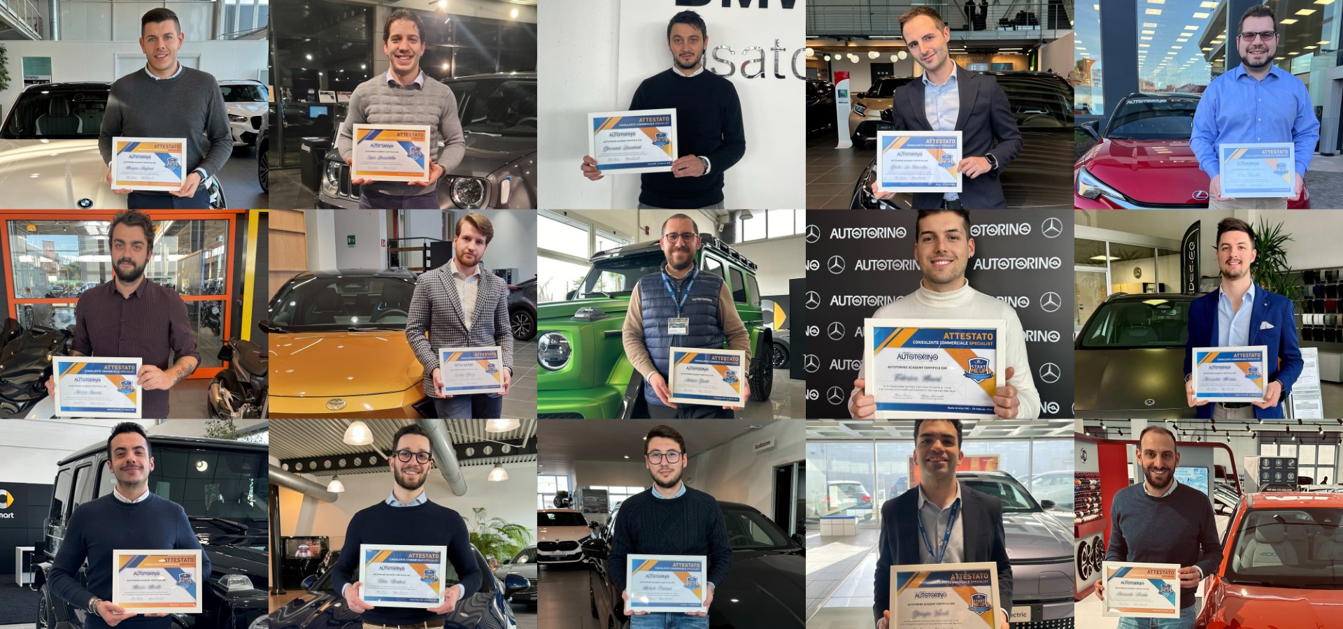 La prima ‘classe’ di diplomati 2024 dell’Autotorino Academy | Autotorino