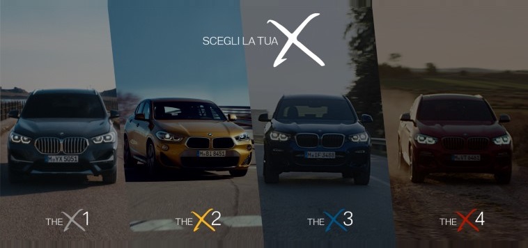 Gamma BMW X: un intero weekend per scoprire stile, prestazioni e novità. Anche domenica 9 febbraio.