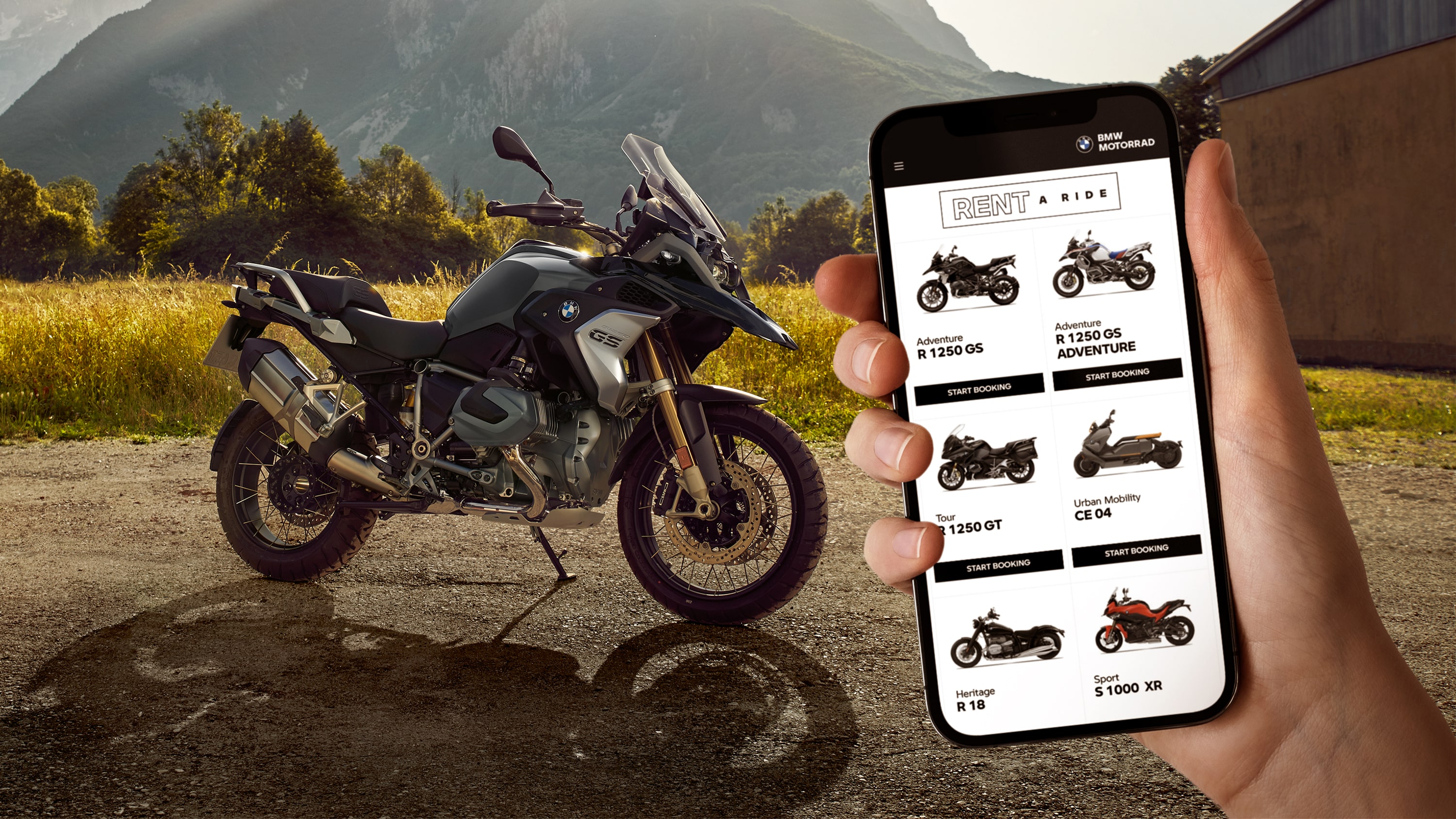 Rent A Ride con Autotorino: il modo più semplice per noleggiare la tua BMW Motorrad