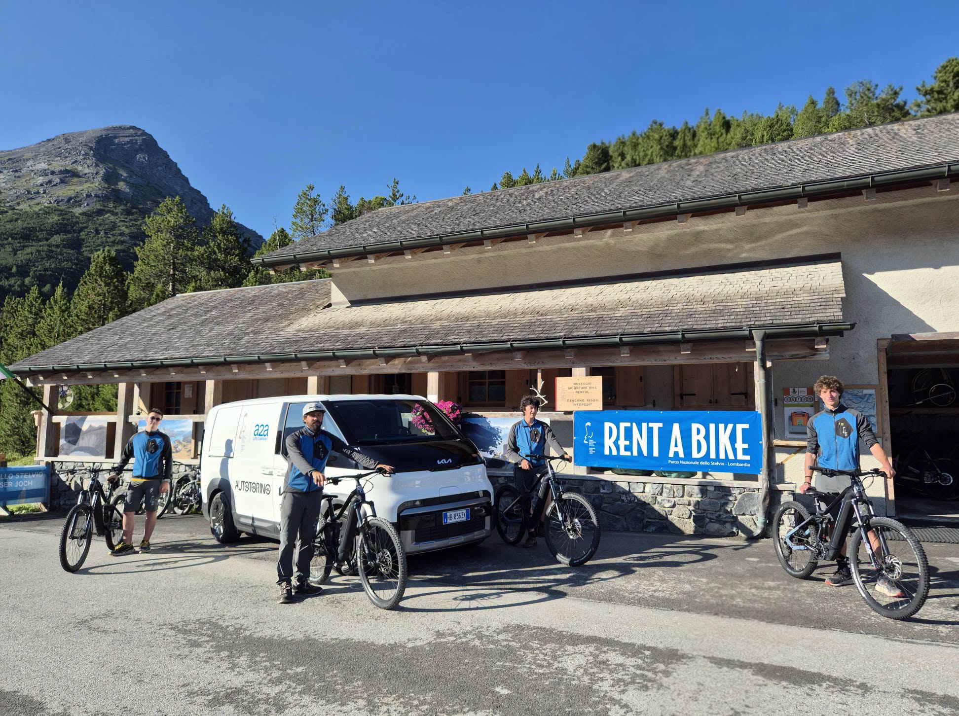 Nel Parco dello Stelvio un nuovo van green per accompagnare il turismo lento