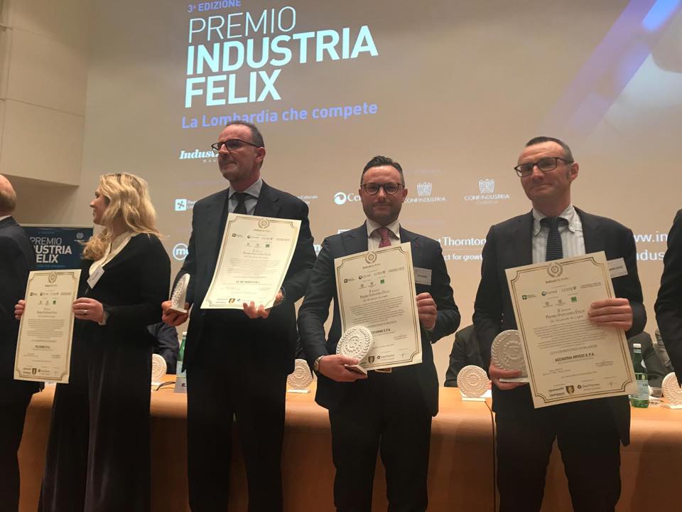 Premio Industria Felix 2019: il Gruppo Autotorino si conferma tra le Aziende Lombarde più competitive
